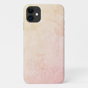 Blush Signature on Rosé to Champagne Ombré XS Max iPhone 11 Case