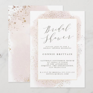 BLUSH TOUCH BRIDAL SHOWER INVITATION