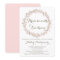 Blush Winter Wreath Bridesmaids Luncheon Invite