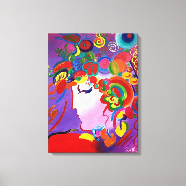 Blushing Beauty Wrapped Canvas (Gloss) (Front)