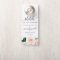 Blushing Blooms Wedding Door Hanger Do Not Disturb