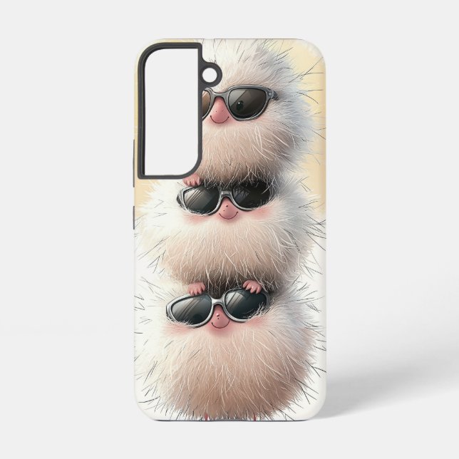 Blushing Bunny Stack Samsung Galaxy S22 Case (Back)