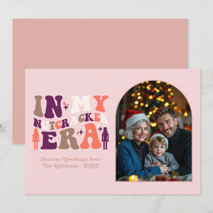 Blushing Holiday My Nutcracker Era Christmas Photo Card