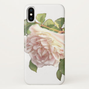 Blushing Ivory Peach Rose Case-Mate iPhone Case