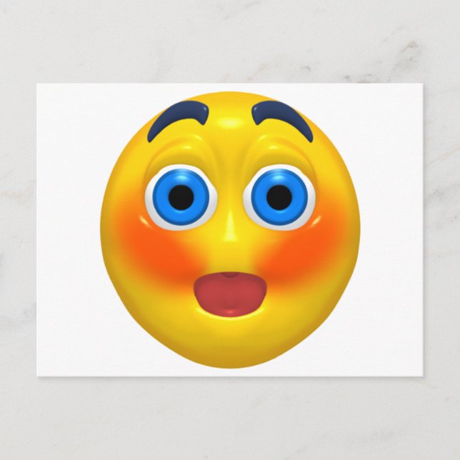 Blushing Postcard (Front)