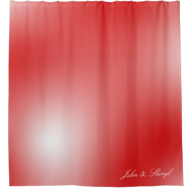Blushing Red and White Blurred Abstract  (Front)