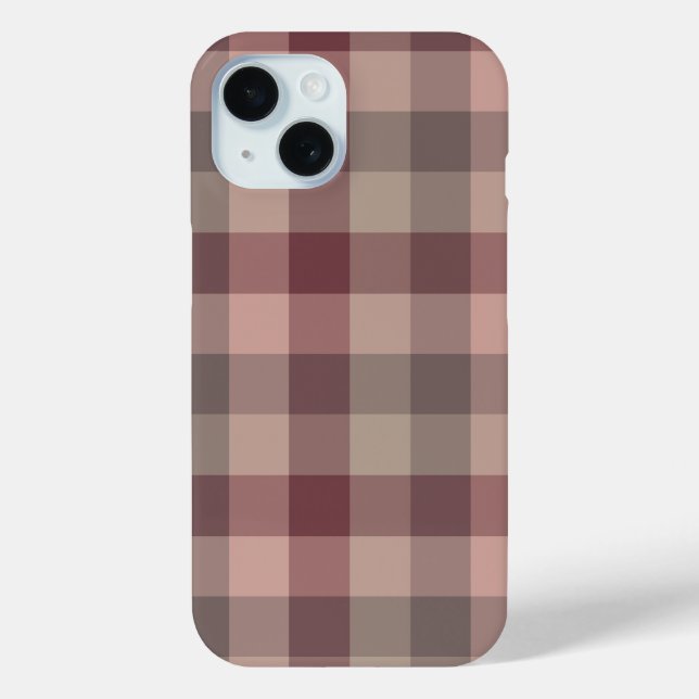 Blushwood plaid Case-Mate iPhone case (Back)