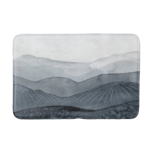 Blustering Grey Valley Bath Mat