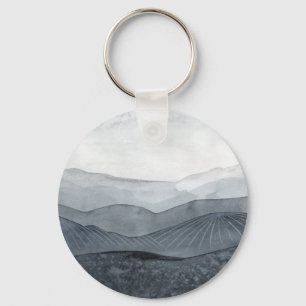 Blustering Grey Valley Keychain