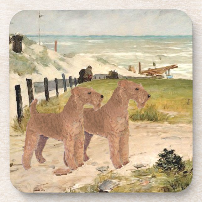 Blustery Seaside Coaster (Front)