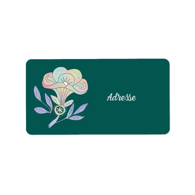Blütenkelch  label (Front)