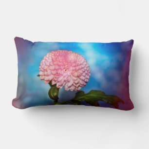 Blütenzauber in Rosa Lumbar Pillow