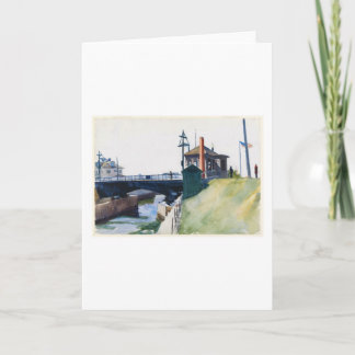 Blynman Bridge - Edward Hopper Card