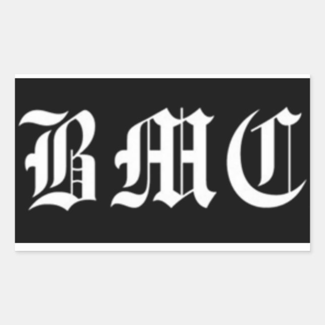 BMC Black Bromance Sticker (Front)