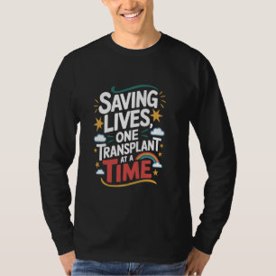 BMT Nursing Design Bone Marrow Heart Transplant Nu T-Shirt