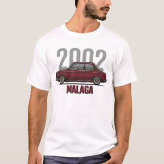 BMW 2002 Malaga Red Classic Car T-Shirt