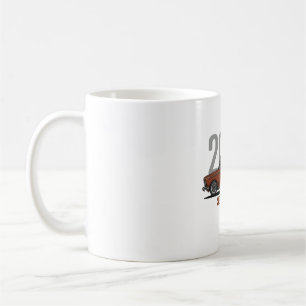 BMW 2002 Sienna Braun Classic Car Coffee Mug