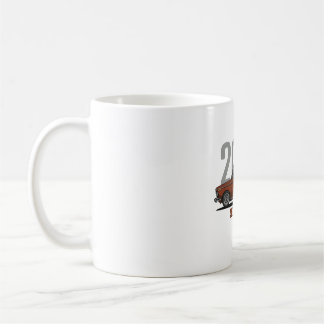 BMW 2002 Sienna Braun Classic Car Coffee Mug