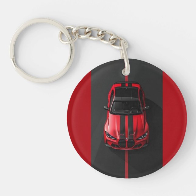 bmw car,Acrylic keyring (Front)