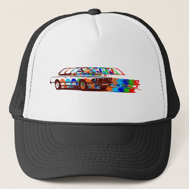 BMW Classic Full colours2 Trucker Hat (Front)