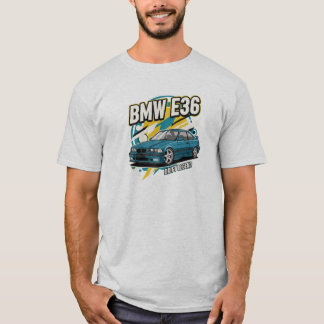 BMW E36 M3: Drift Legend T-Shirt Design