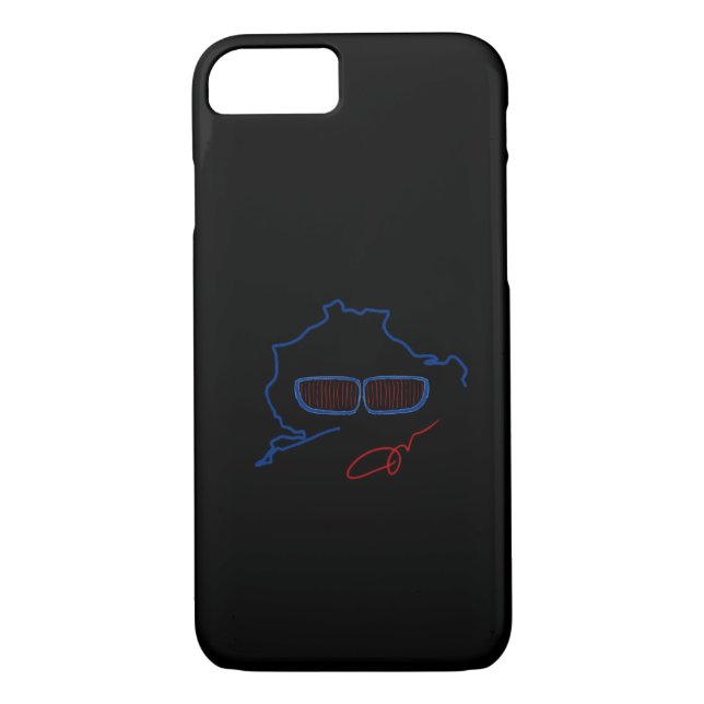 BMW Kidney Grill / Nurburgring Edition (Black) Case-Mate iPhone Case (Back)
