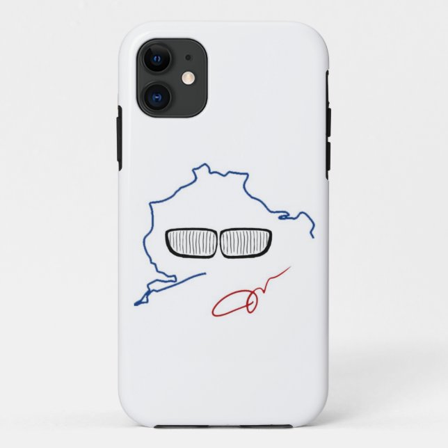 BMW Kidney Grill / Nurburgring Edition (White) Case-Mate iPhone Case (Back)