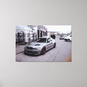 BMW M3 E46 CANVAS PRINT