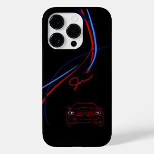 BMW M4 Stripes iPhone 14 Coque