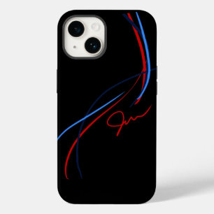 BMW ///M Stripes iPhone14 (Black) Case-Mate iPhone 14 Case