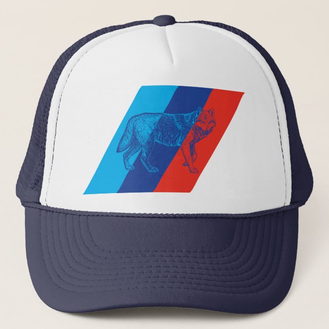 BMW M Wolf Trucker Hat (Front)