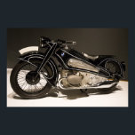 BMW MOTORCYCLE 1934 R7 CONCEPT ART DECO POSTER<br><div class="desc">Art poster</div>