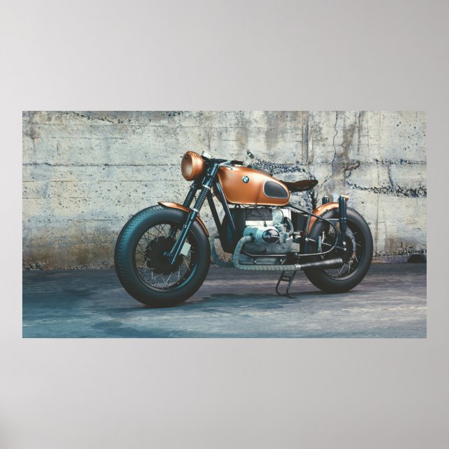 BMW Motorcycle  Poster (Front)