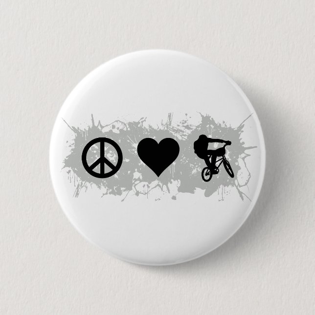 BMX 1 2 INCH ROUND BUTTON (Front)