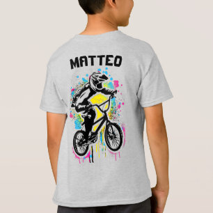 Bmx Apparel - Bmx T-Shirt Personalized Name