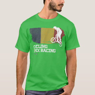 BMX Bike Chad Flag Biking Cycling Racing BMX T-Shirt