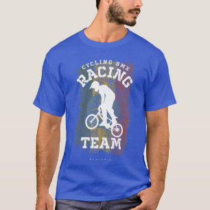 BMX Bike Ethiopia Flag Biking Cycling Racing BMX T-Shirt