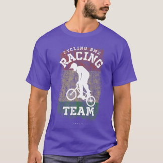 BMX Bike Italy Flag Biking Cycling Racing BMX T-Shirt