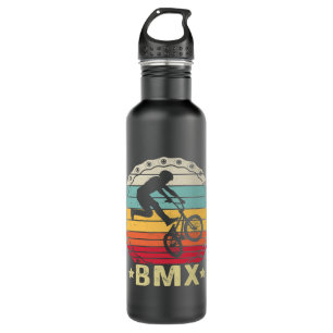 BMX Bike Racing Vintage Gifts For Bicycle Racing S 710 Ml Water Bottle