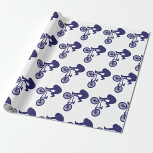 BMX Bike Rider Wrapping Paper