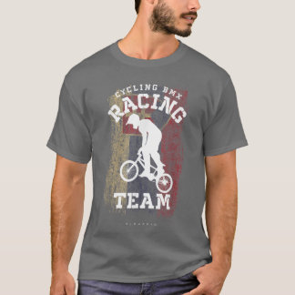 BMX Bike Slovakia Flag Biking Cycling Racing BMX T-Shirt