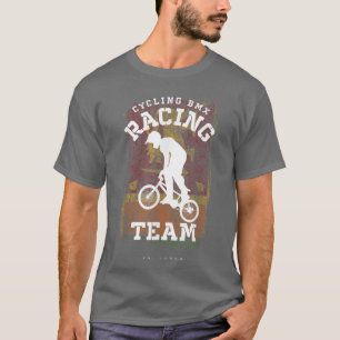 BMX Bike Sri Lanka Flag Biking Cycling Racing BMX T-Shirt