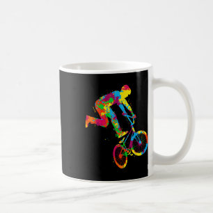 Bmx Bike Stunt Rider Boys Children  Coffee Mug