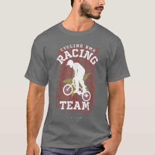 BMX Bike Vietnam Flag Biking Cycling Racing BMX T-Shirt
