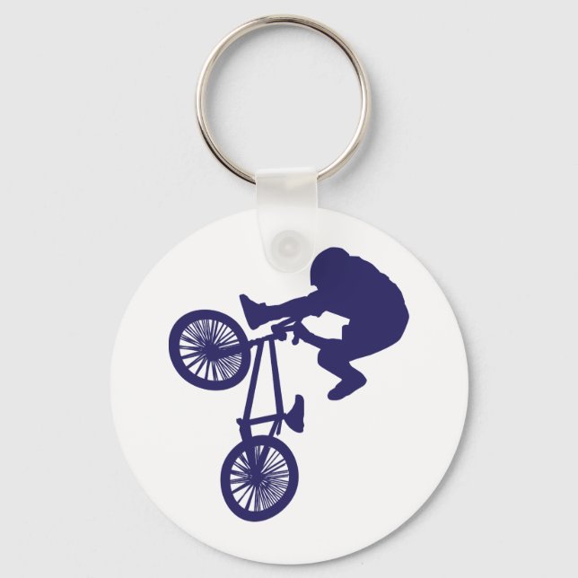 BMX Biker Keychain (Front)