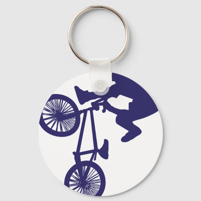 BMX Biker Keychain (Front)