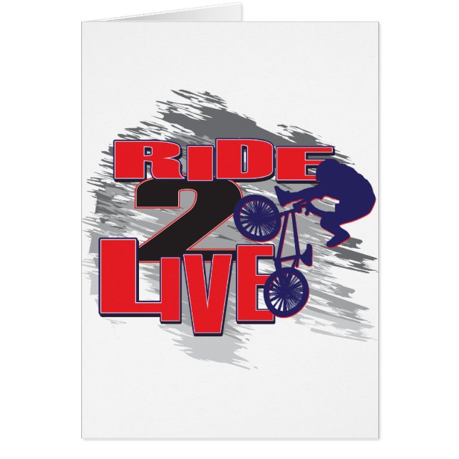 BMX Biker Ride to Live (Front)