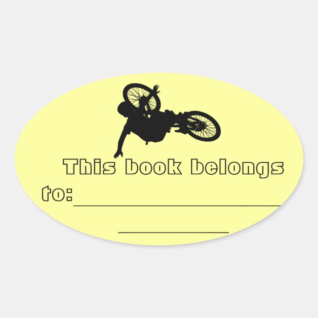 BMX  BOOK LABELS (Front)