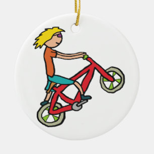 BMX CERAMIC ORNAMENT