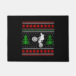BMX Christmas Doormat